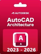 AUTODESK AUTOCAD ARCHITECTURE 2023-2027 (PC/MAC, 1 YEAR)