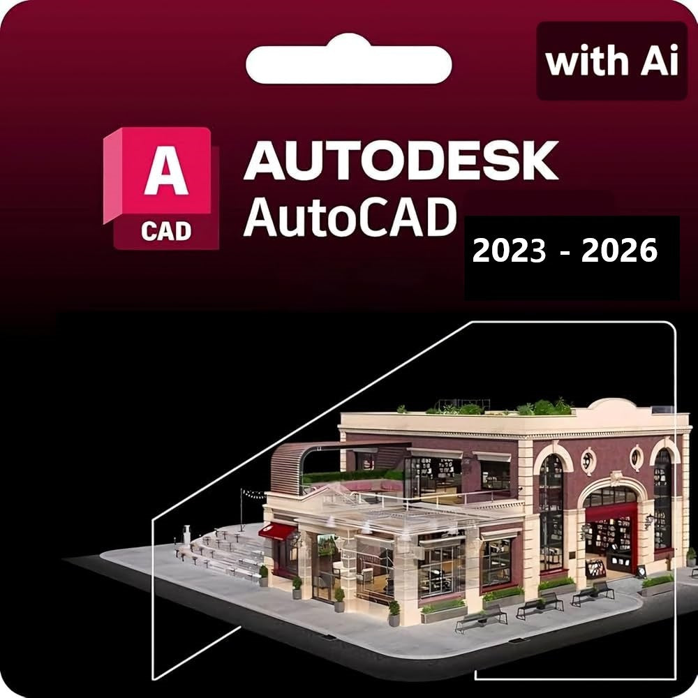 AUTODESK AUTOCAD 2023 - 2027 (PC/MAC, 1 YEAR)