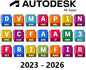 AUTODESK ALL APPS COLLECTION 2023-2027 (PC/MAC, 1 YEAR)