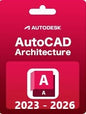 AUTODESK AUTOCAD ARCHITECTURE 2023-2027 (PC/MAC, 1 YEAR)