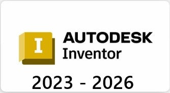 AUTODESK INVENTOR PRO 2023-2027 (PC/MAC, 1 YEAR)