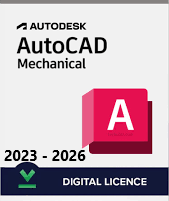 AUTODESK AUTOCAD MECHANICAL 2023-2027 (PC/MAC, 1 YEAR)