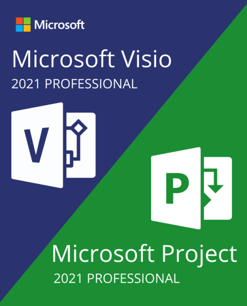 MS VISIO 2021 PRO & PROJECT 2021 PRO BUNDLE