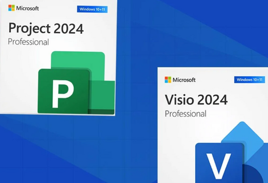 MS VISIO 2024 PRO & PROJECT 2024 PRO BUNDLE